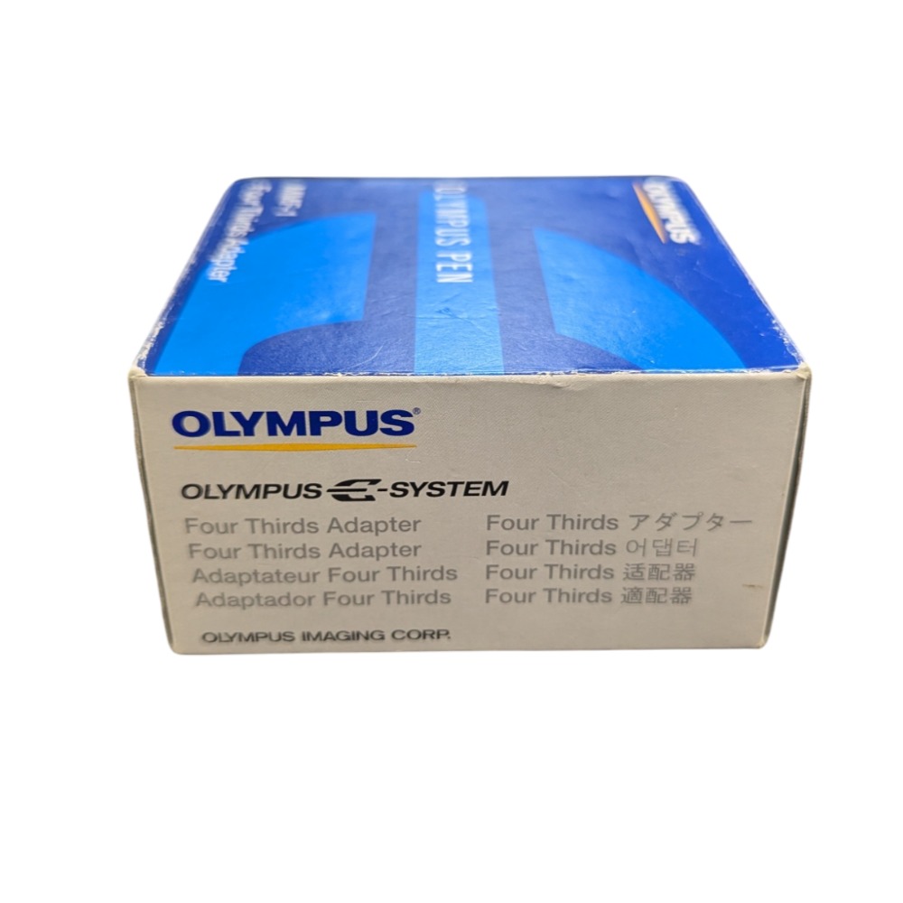 Pre-owned Olympus MMF-1 Four thirds Adapter Micro 3/4 Silver